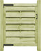 vidaXL - Poorten - 2 - st - 150x75 - cm - geïmpregneerd - grenenhout - groen