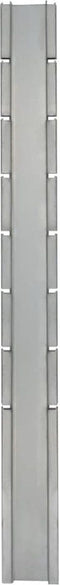 vidaXL - Schuttingpalen - 10 - st - 200 - cm gegalvaniseerd - staal - zilverkleurig