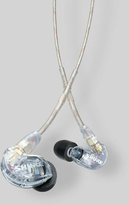 Shure SE215-CL - In-Ear Oordopjes - Afneembare kabel en microfoon - Draad (1 stuk)