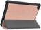 3-Vouw sleepcover hoes - Geschikt voor Lenovo Tab M8 - Rose Goud
