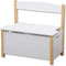 FSC® Houten Opbergkist met zitbank - Speelgoedkist - Voor het opbergen van kinder speelgoed - Houten bank - Afm. 60 x 34.5 x 56 Cm