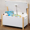 FSC® Houten Opbergkist met zitbank - Speelgoedkist - Voor het opbergen van kinder speelgoed - Houten bank - Afm. 60 x 34.5 x 56 Cm