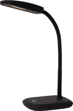 Lucide TESSA - Bureaulamp - LED Dimbaar 1x3,2W 3000K - Zwart