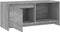 vidaXL - Tv-meubel - 90x35x40 - cm - bewerkt - hout - grijs - sonoma - eikenkleurig