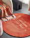 GESI II - Vloerkleed - Oranje - 140 x 140 cm - Viscose