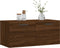 vidaXL - Wandkast - 80x36,5x35 - cm - bewerkt - hout - bruin - eikenkleur