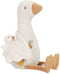 Little Dutch - Newborn Naturals - Activiteitenknuffel Gans - Wit