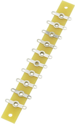 TRU COMPONENTS Soldeerlijst Enkele rij Totaal aantal polen 10 Epoxide (l x b x h) 120 x 12 x 1.6 mm 1 stuk(s)