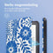 imoshion E-reader Hoesje - Geschikt voor Amazon Kindle (2022) 11th gen, Amazon Kindle (2024) - Design Sleepcover Bookcase - Flower Tile