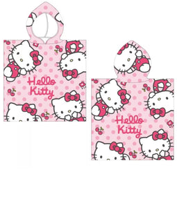 Hello Kitty badponcho 50x115cm sneldrogend