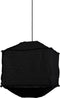 Light & Living Titan Hanglamp - Zwart - 50x50x60cm