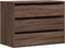 vidaXL - Ladekast - 80x41x58 - cm - bewerkt - hout - bruin - eikenkleurig