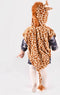 Den Goda Fen Verkleedkledij Giraf - Mini cape met capuchon - 86-110cm - 1-4 jaar - Multi