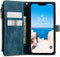 Caseme - Geschikt voor iPhone 14 - Portemonnee hoes - Blauw