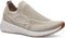 Tamaris Core Dames Sneakers - Lage Sneakers - Veterloos - Ivoor Metaal