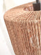 GOOD&MOJO Vloerlamp Iguazu - Bamboe Wit/Jute - 57x31x150cm - - Staande lampen voor Woonkamer - Slaapkamer