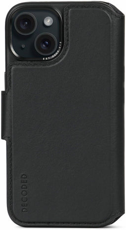 Decoded D24IPO15DW5BK - Detachable Wallet - 2-in-1 met ruimte voor 3 pasjes - Zwart