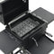 vidaXL Pizzaoven en barbecue 3-in-1 zwart