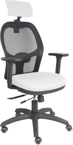 Bureaustoel met hoofdsteun P&C B3DRPCR Wit