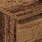 vidaXL - Dressoir - 60x35x98,5 - cm - spaanplaat - oud - hout