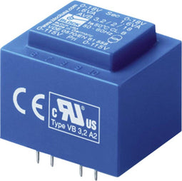 Block AVB 3,2/2/12 Printtransformator 2 x 115 V 2 x 12 V/AC 3.20 VA 133 mA