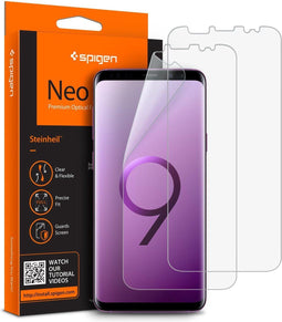 Spigen Galaxy S9 - Neo Flex Screenprotector - edge-to-edge bescherming (2 stuks)