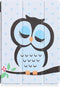 3-Vouw sleepcover hoes - Geschikt voor Lenovo Tab E10 - Lazy Owl