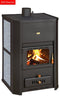 Houtkachel - 65x55x93cm - 6,1 tot 24kW - Ø 150mm