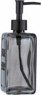 WENKO Zeepdispenser Pure Soap Glas grijs 550ml - Zeeppompje