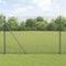 vidaXL - Geklonken - Draadhek - Grijs - 1.6x10 - m - Staal