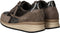 Gabor Dames Sneakers - Rits en vetersluiting - Bruin