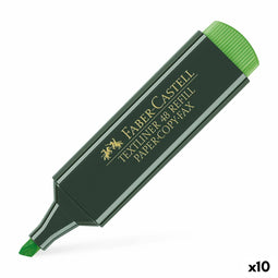 Markering Faber-Castell TEXTLINER 48 Groen (10 Stuks)