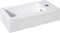 Differnz Force - Fontein - Keramiek met kraangat rechts - Glans wit - 40 x 22 x 11.5 cm