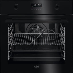 AEG BPK556260B - Hetelucht oven met stoomondersteuning - Pyrolyse reiniging - Zwart