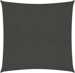 vidaXL - Zonnezeil - 160 - g/m² - 4,5x4,5 - m - HDPE - antracietkleurig