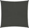 vidaXL - Zonnezeil - 160 - g/m² - 4,5x4,5 - m - HDPE - antracietkleurig