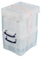 Really Useful Box 35 liter, transparant, pak van 3 dozen