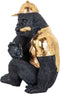 Richmond - Deco object Moby Black/Gold
