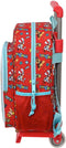 Schoolrugzak met Wielen The Paw Patrol Funday Rood Licht Blauw (26 x 34 x 11 cm)