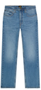 Lee Brooklyn Straight Jeans - Heren - Straight fit W32 L32 - 67% katoen 32% lyocell 1% elastaan