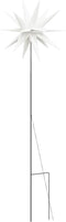 vidaXL - Kerstlampen - met - grondpin - en - LED's - 3 - st - 35 - cm - wit