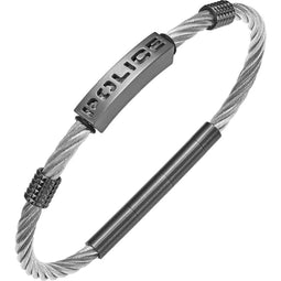 Armband Heren Police PEAGB0039901 Zilverkleurig
