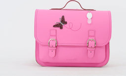 Own Stuff Lederen Boekentas Lagere school - Pink