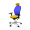 Bureaustoel Jorquera Piqueras y Crespo 3D086N2 Geel