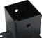 vidaXL - Paondervoeten - vierkant - 4st - 91x91mm - gepoedercoat - staal - antraciet