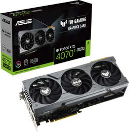 ASUS TUF Gaming - GeForce RTX 4070 Ti SUPER - 16GB GDDR6X - 2,5x sneller dan RTX 3070 Ti