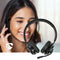 Nedis CHSTB310BK - Draadloze Bluetooth kantoorheadset - Flexibele microfoon - Zwart