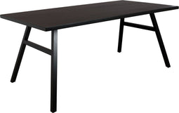 Zuiver Seth Eettafel 180x90 cm Hout Zwart
