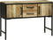 vidaXL - Sideboard - 100x35x70 - cm - Massief - Hout - Ruw - Mango