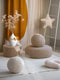 Wigiwama Teddy Ottoman / Poef - Ø65x20cm - Biscuit
